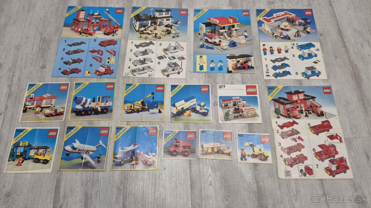 lego city 80. roky, vintage - 17