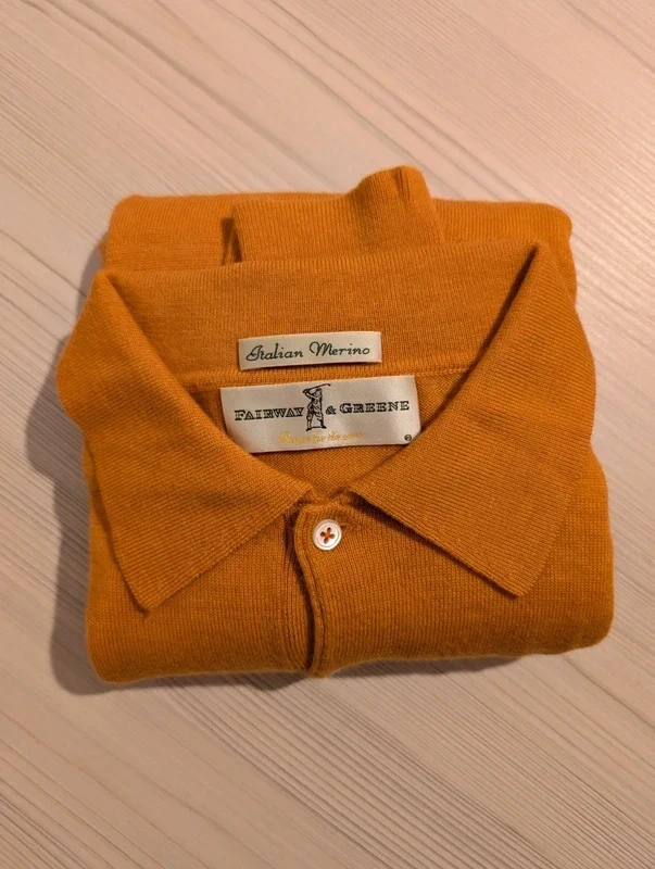 Merino pulóver Fairway&Greene taliansky sveter merino úplet - 17