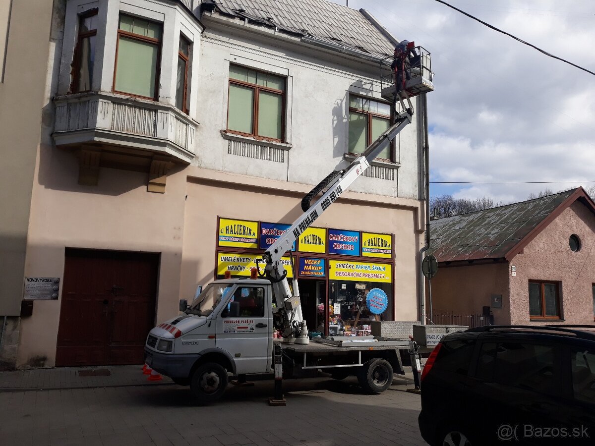 Montážna plošina klampiarske práce - 17