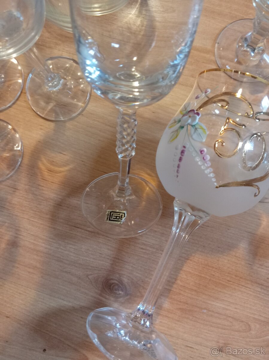 Kryštál pohár atd - 17