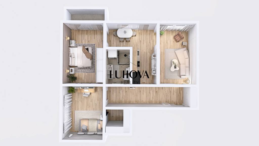 3 - izbový byt vo vyhľadávanej lokalite - 17