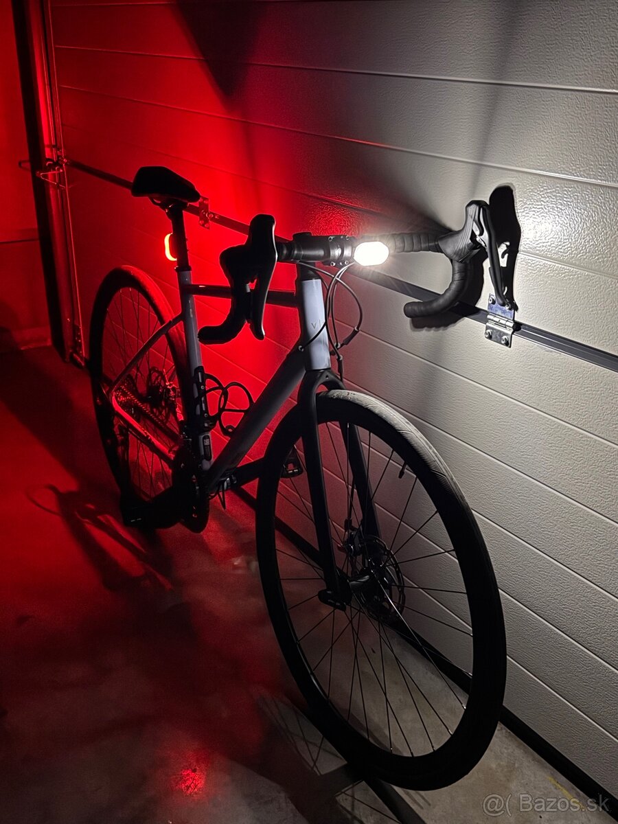 Cestný bicykel EDR AF Microshift Sword 2x10r svetlomodrý - 17