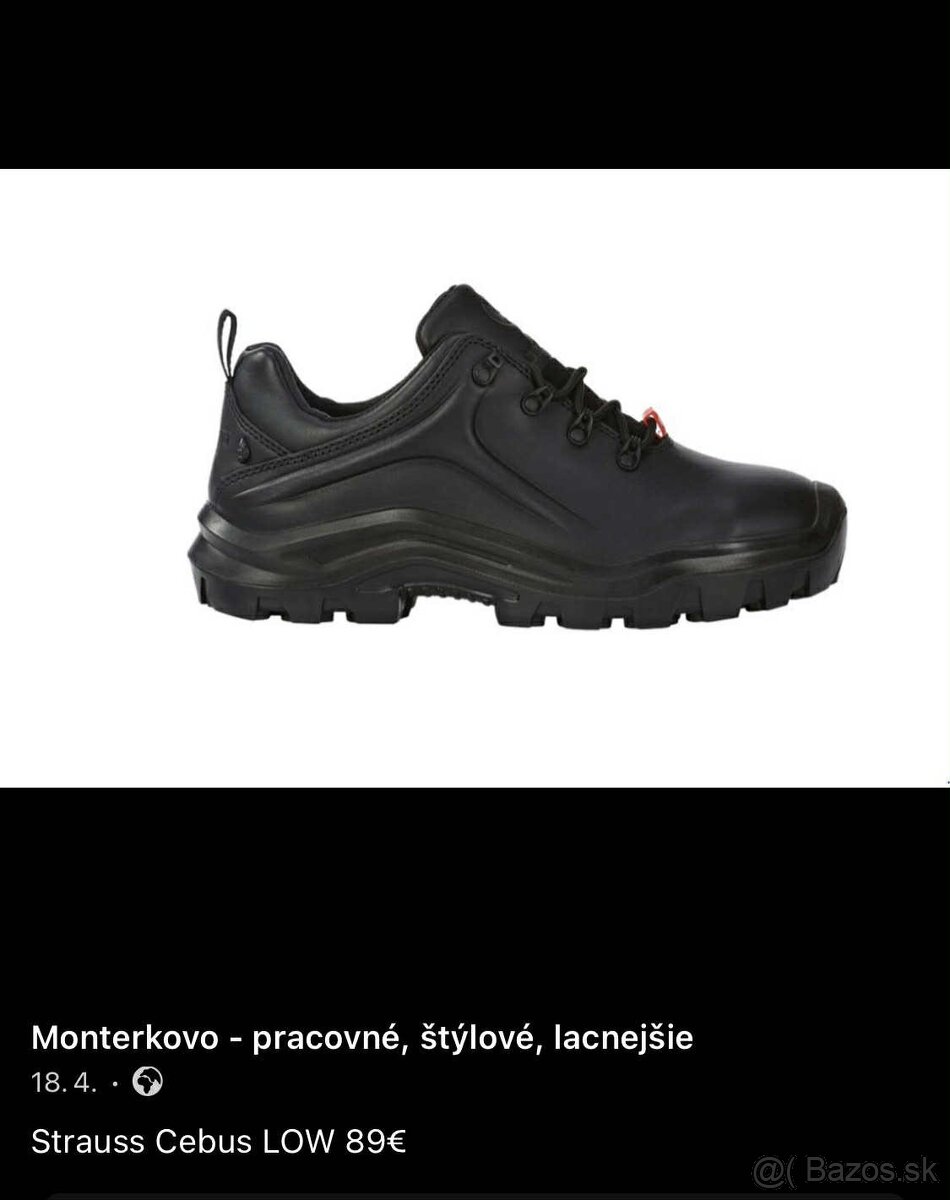 Engelbert Strauss a iné, pracovná obuv 42, MIX topánky, TOP - 17