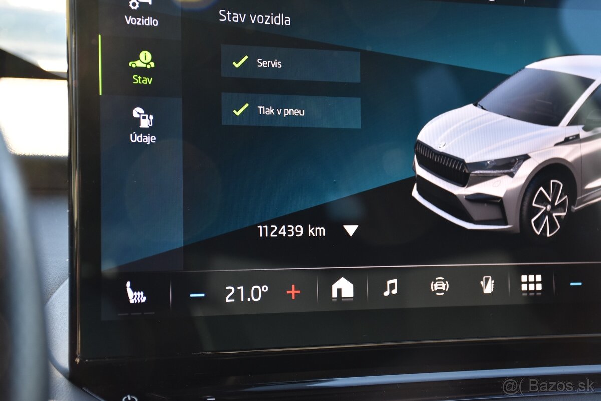 Škoda Enyaq 80 SPORTLINE PANORAMA 2022 SOH - 91,8 % - 17
