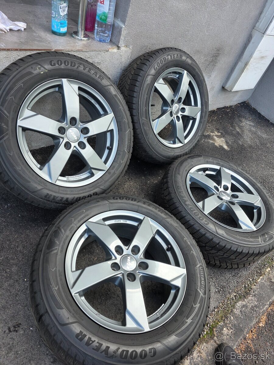 Zimne kolesá VW Tiguan 5x112 R17 215/65 r17 Kodiaq dot2021 - 17
