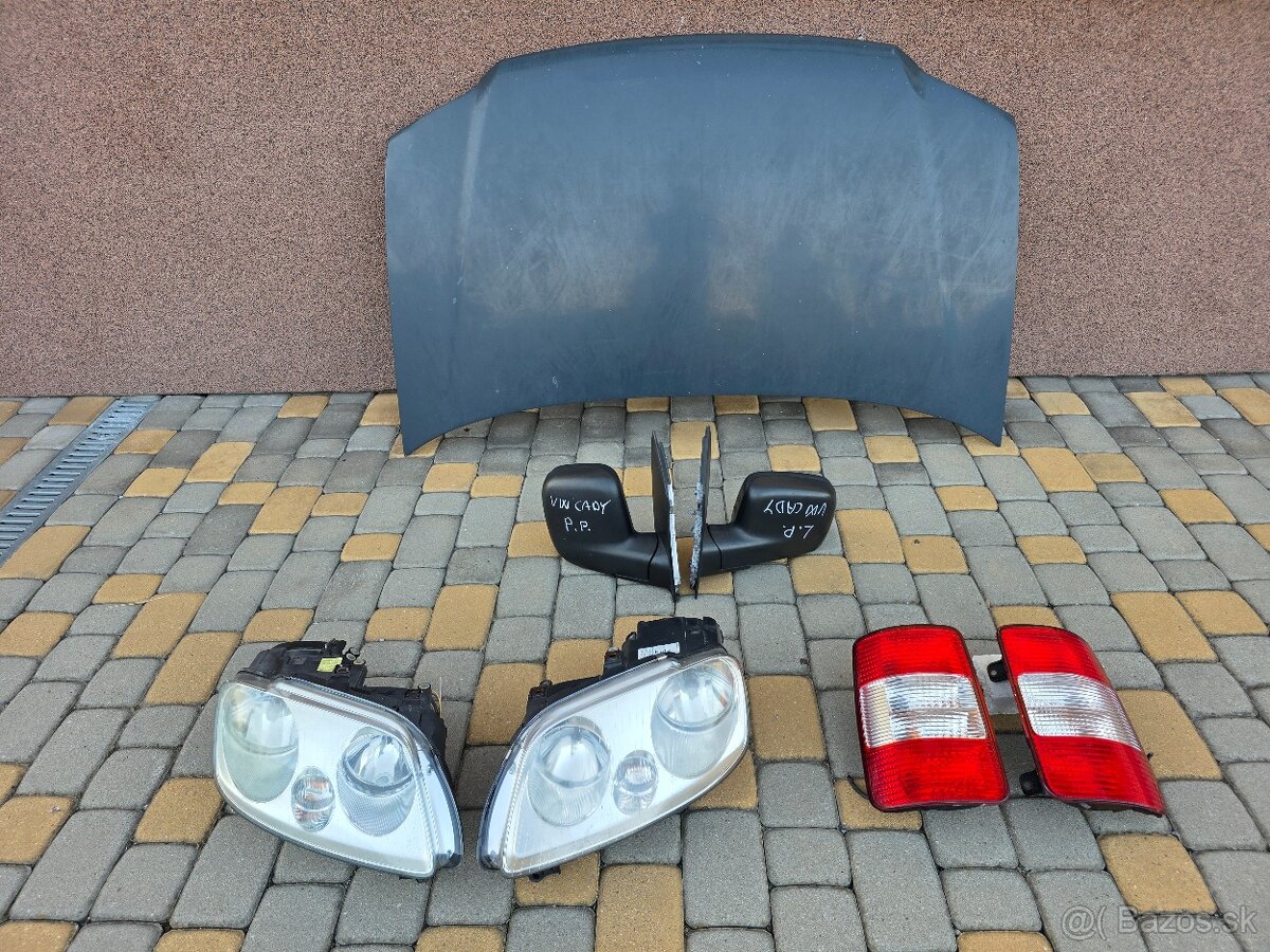 VW Caddy III predné svetlá - 17