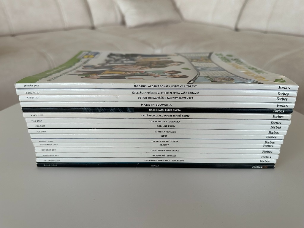Forbes - viaceré kompletné ročníky - 17