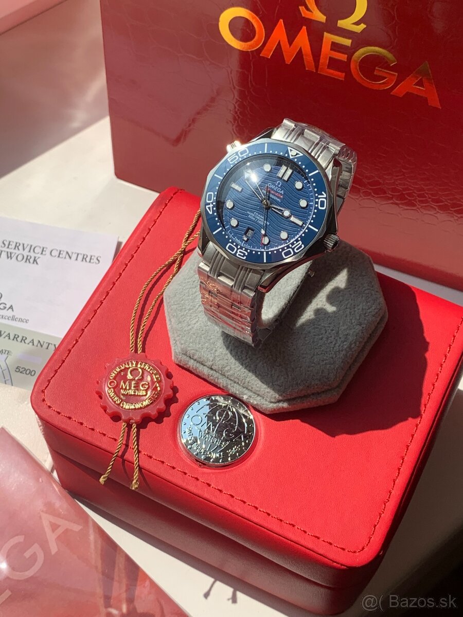 Omega Seamaster Diver, Nové, 42mm, Modré - 17
