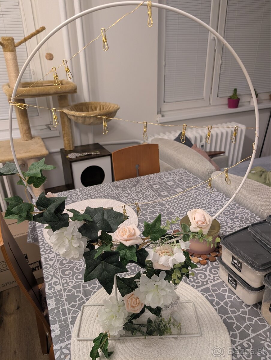 Svadobná výzdoba "Greenery" - 17