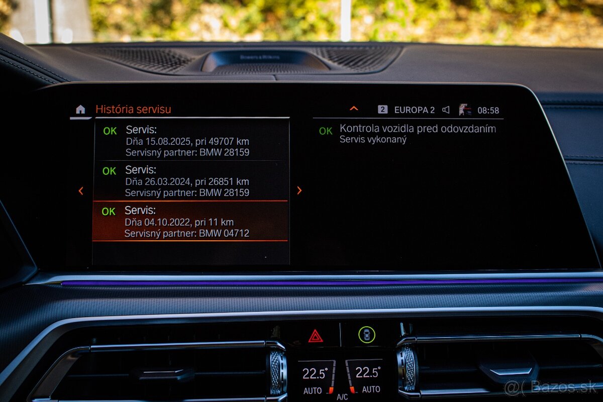 X5 40d Msport, Laser, Vzduch, Webasto, Masáž, Pano, DPH - 17