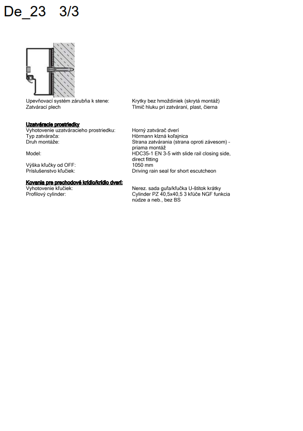 Oceľové dvere Hörmann - nové, nepoužité - 17