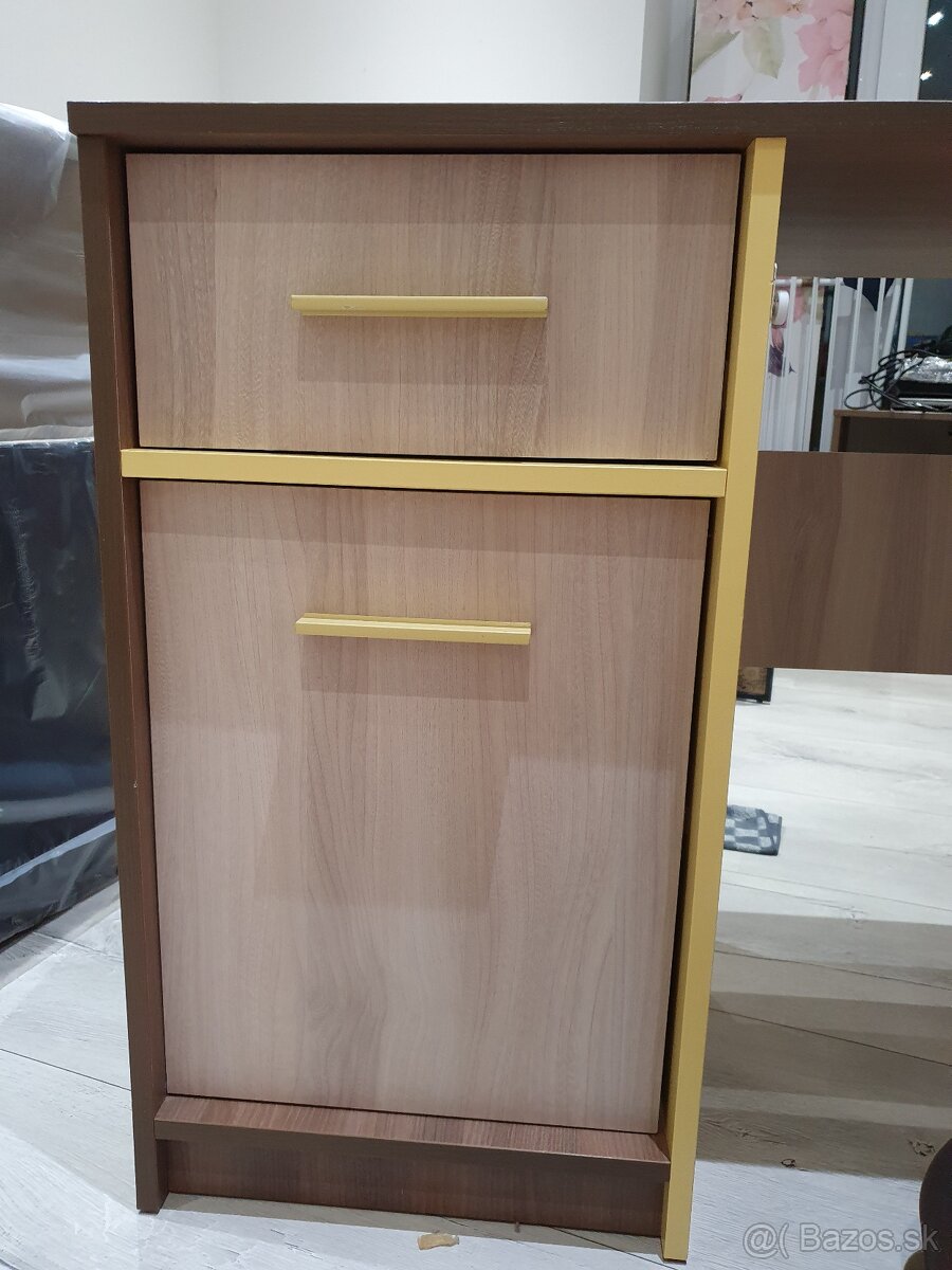 Herný/počítačový PC / písací stôl, zostava - 17