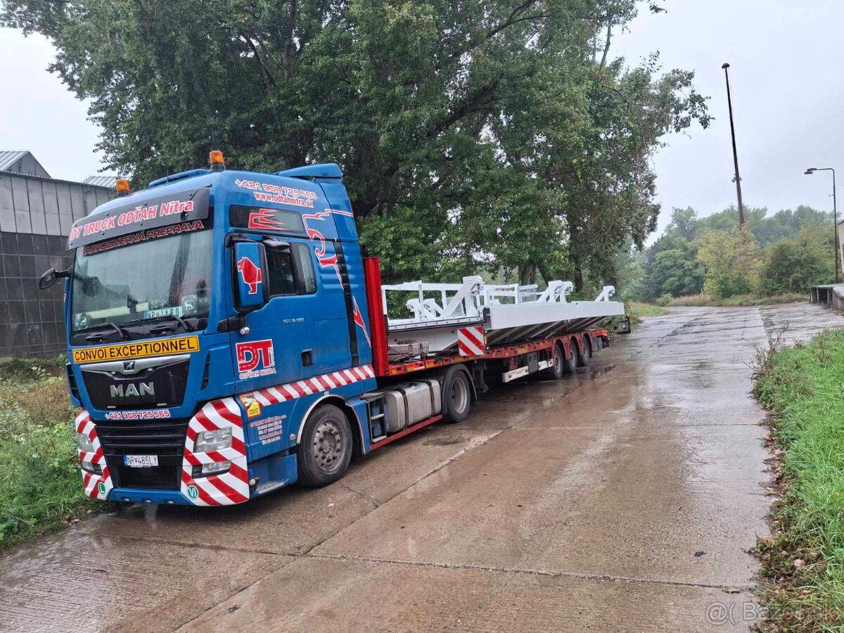 Nadrozmerná preprava,plato,podvalník,ODŤAHOVKA NITRA - 17