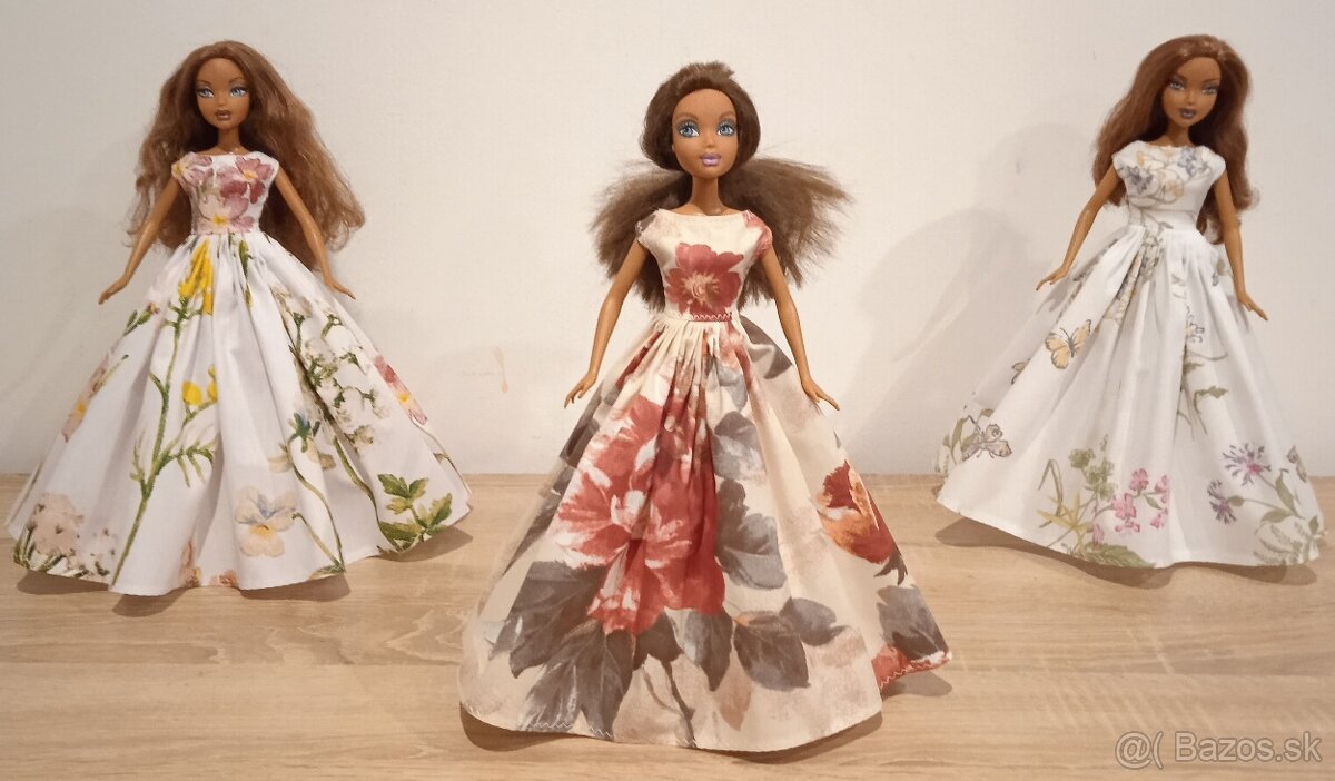 Barbie-dlhe šaty pre Barbie - 17