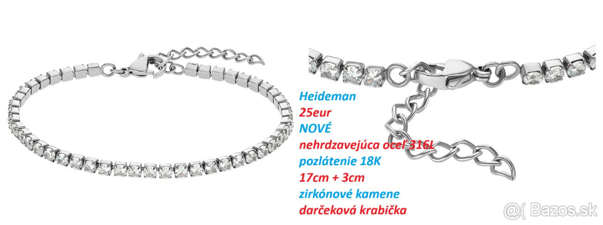 Náhrdelník s krížikom, Náramok s krížikom/bez krížika - 17