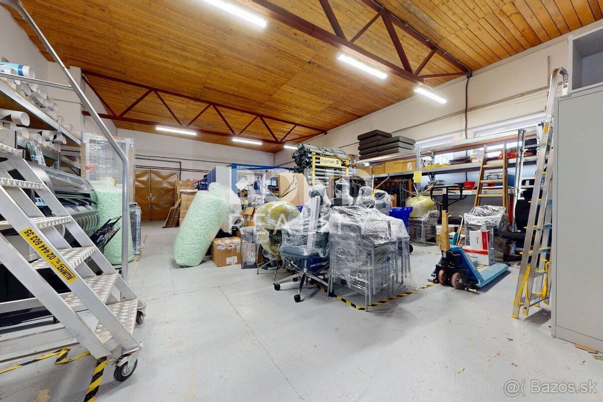 PRENÁJOM – ADMINISTRATÍVNO-SKLADOVÝ OBJEKT, BRATISLAVA – VRA - 17