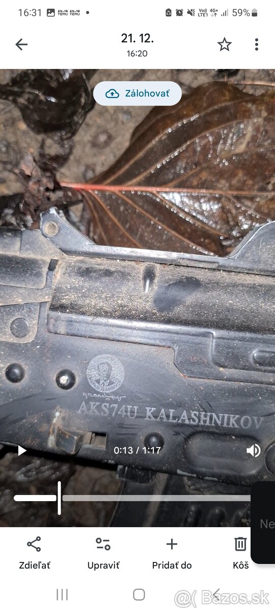 Airsoft Airsoft CYMA CM045 AKS74U Full Metal - 17