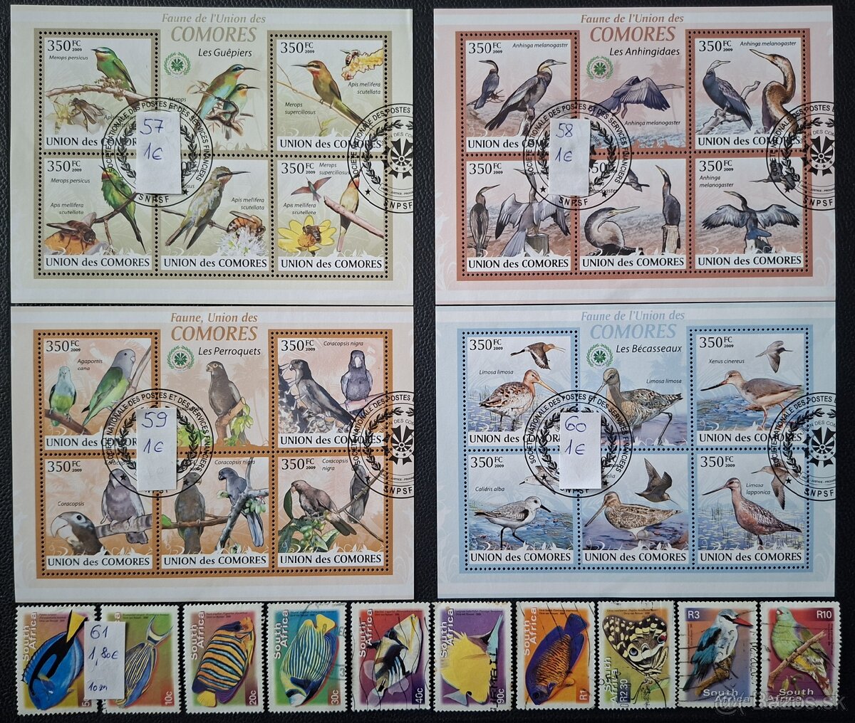 Postove znamky 3 (76poloziek) - 17