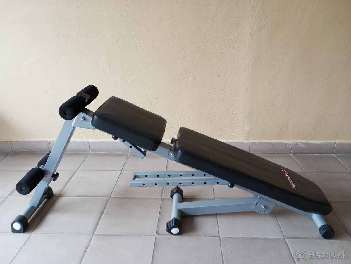 Polohovateľná lavička aj na brucho INSPORTLINE-NOVÁza1/2ceny - 17