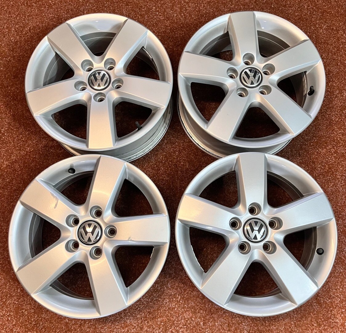 5x112 R16 originál alu VW Golf Caddy - ET 50 - 17