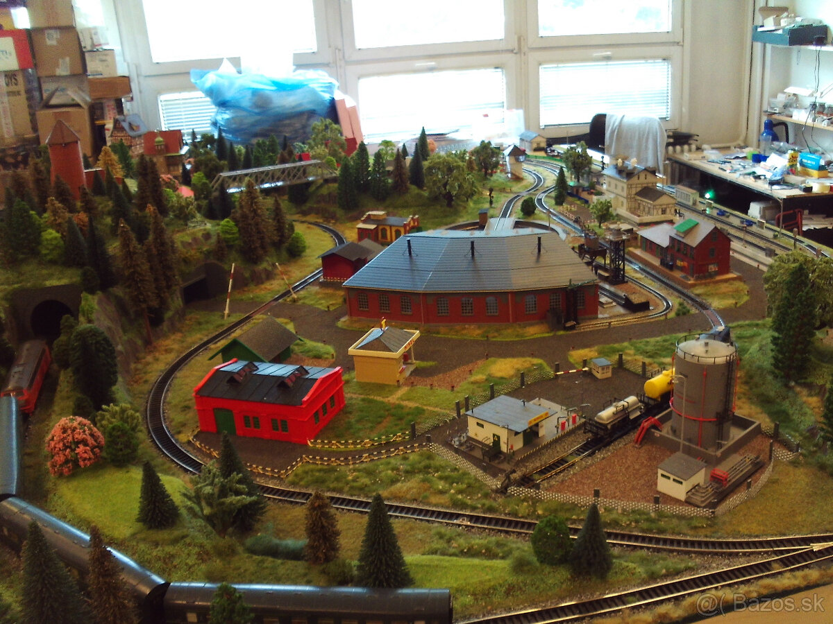 Kolejiště H0 250 x 160 cm - 17