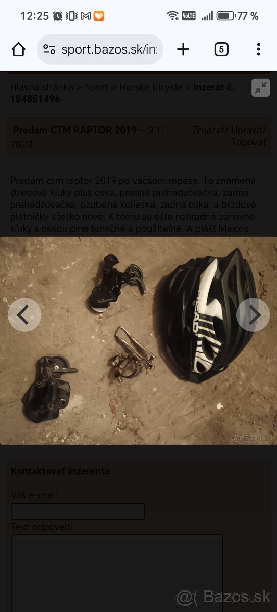 Predám CTM RAPTOR 2017 - 17