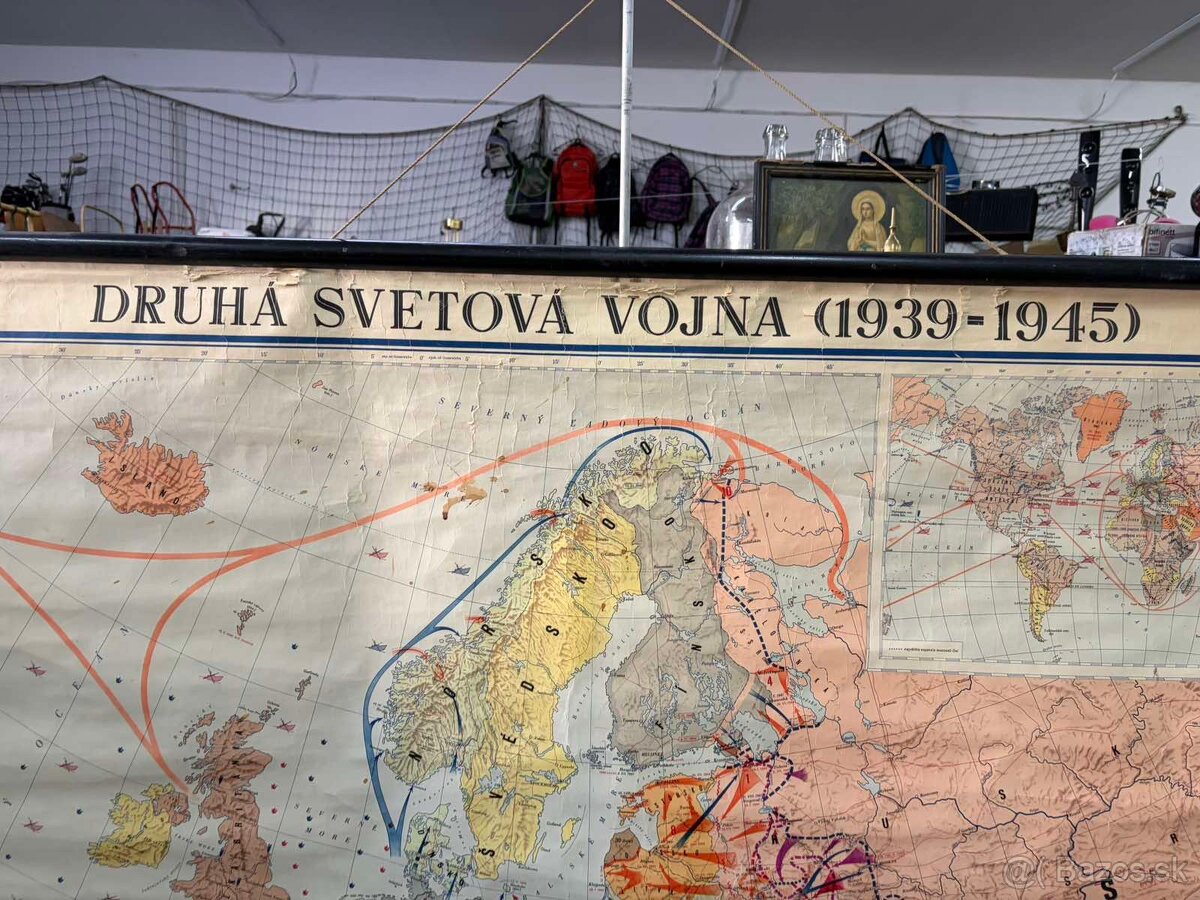 Staré školské mapy - 17