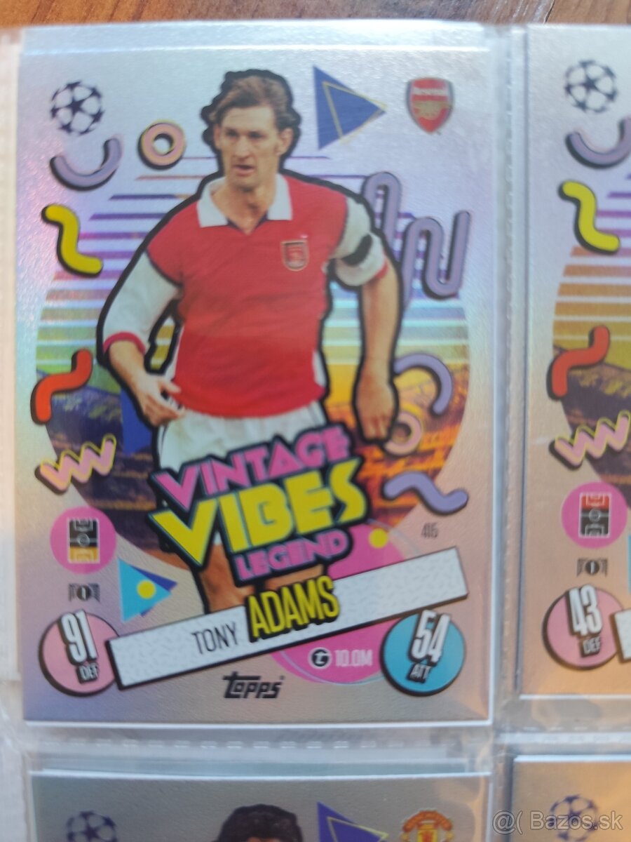 Futbalové kartičky Vintage Vibes - 17