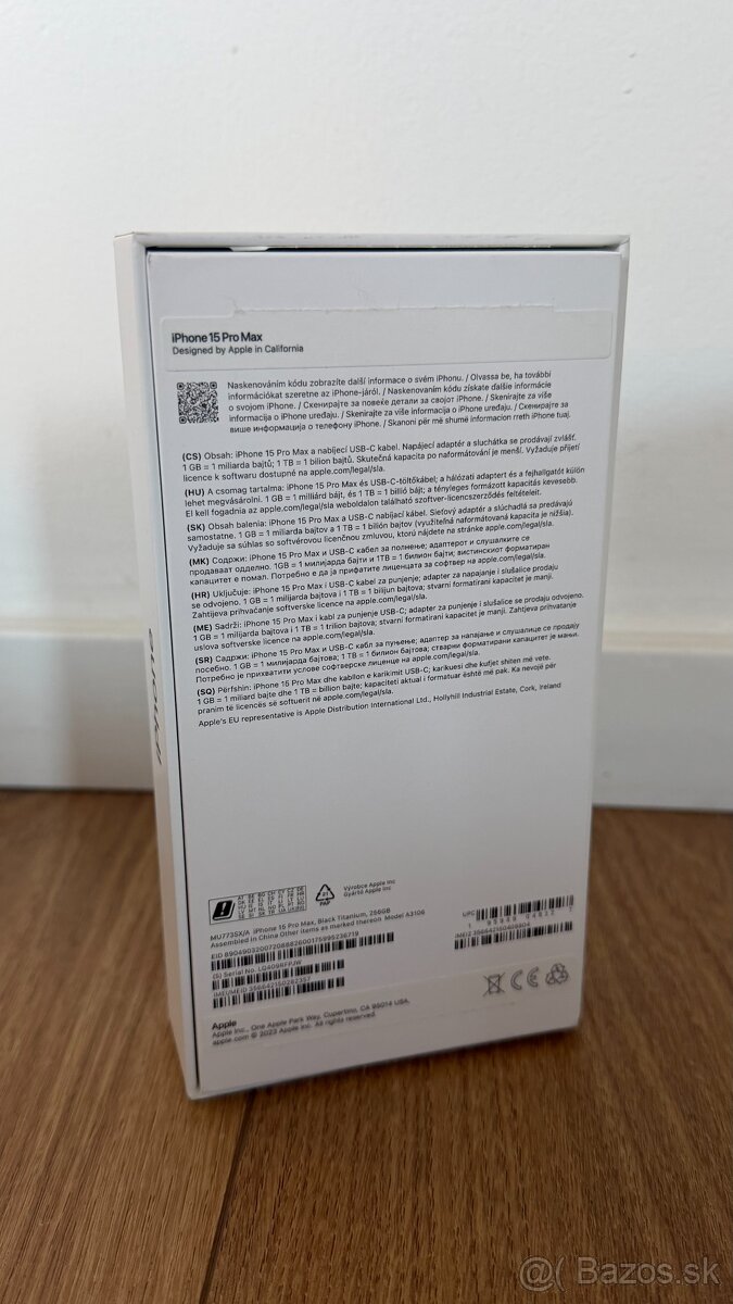 iPhone 15 Pro Max 256GB Black Titan - 17