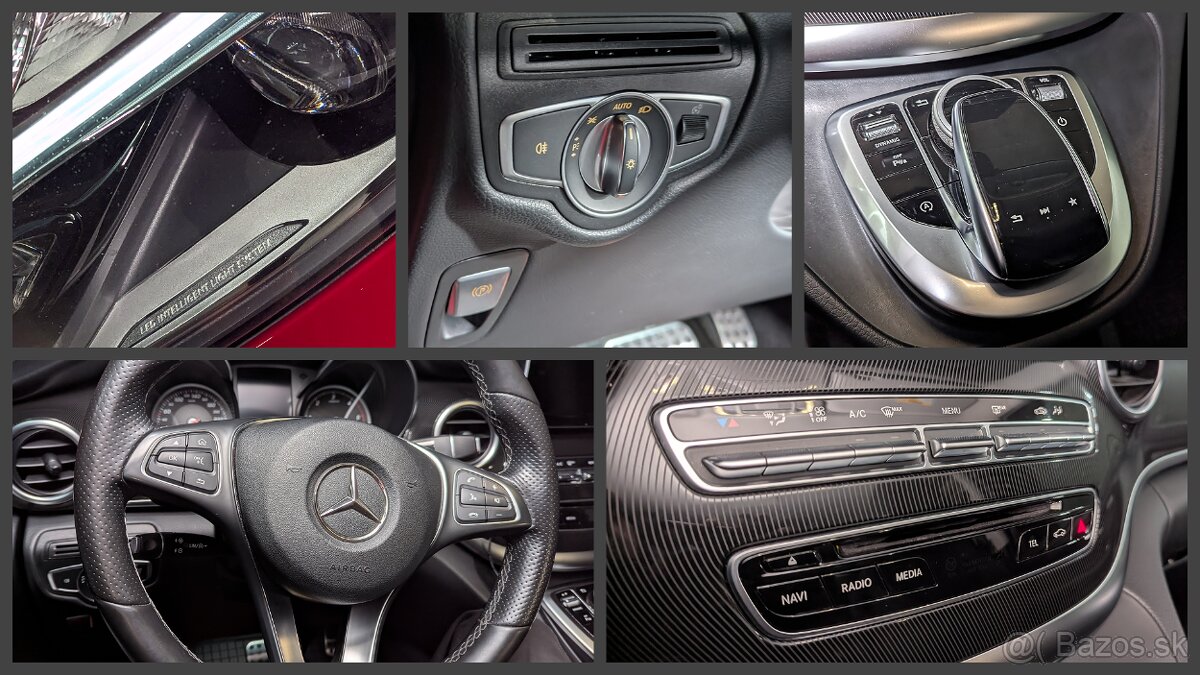 Mercedes v class trieda v 200d compact 7-miestny - 17