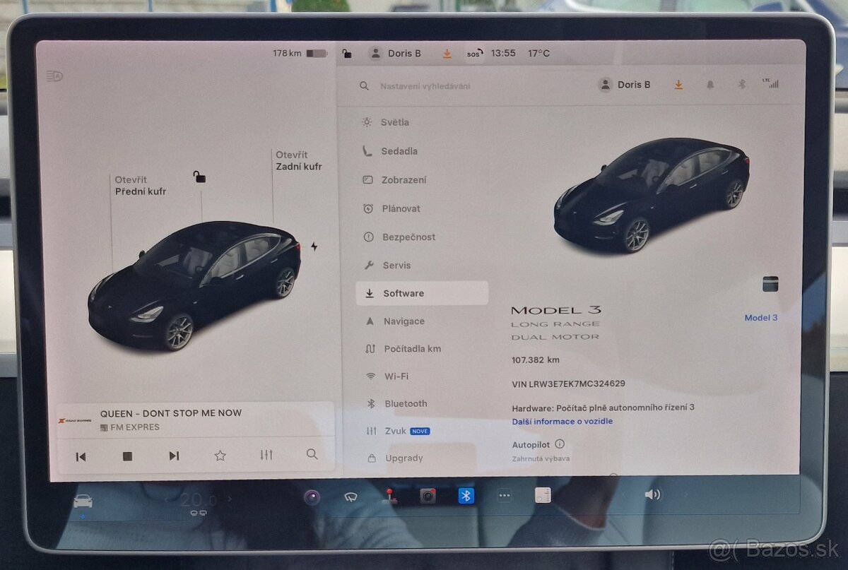 TESLA 3 LONG RANGE DUAL MOTOR AWD / REZERVOVANÉ - 17