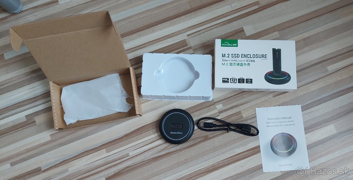 Dokovacia stanica pre SSD M.2 PCIE/NVMe,M.2 SATA III-NEW - 17