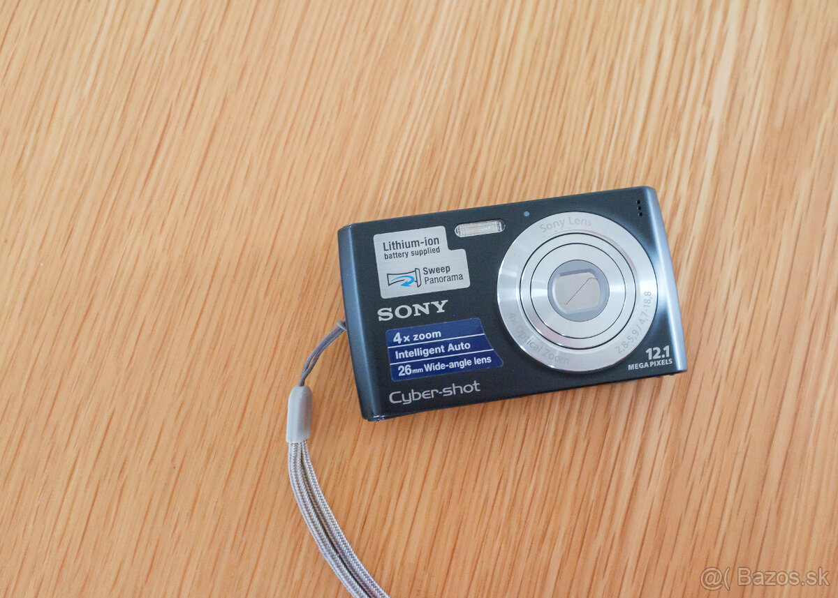 Sony Cyber-shot DSC-W510 čierny - 17