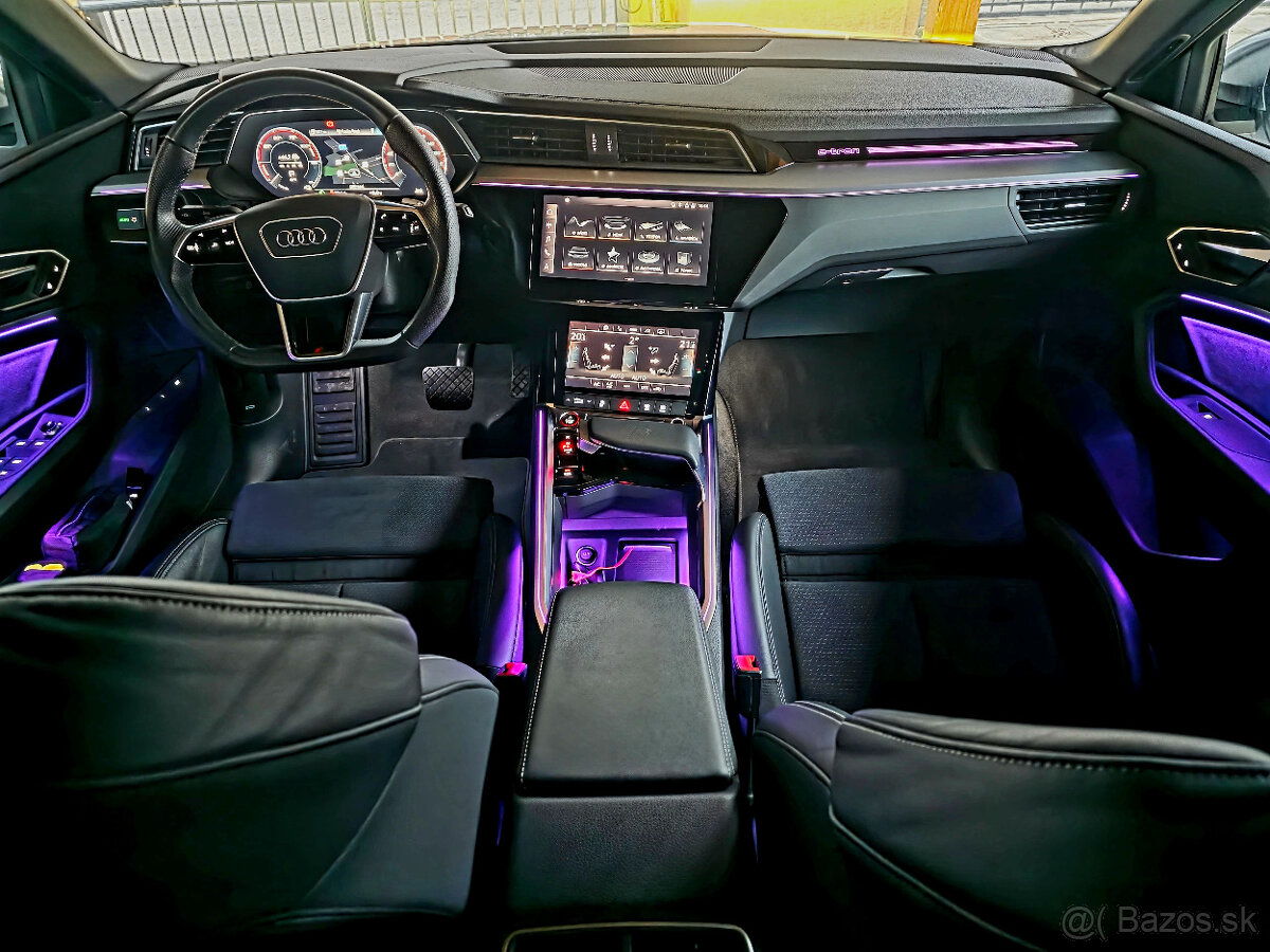 Audi E-tron S 370 kW, 37000 km, odpočet DPH. - 17