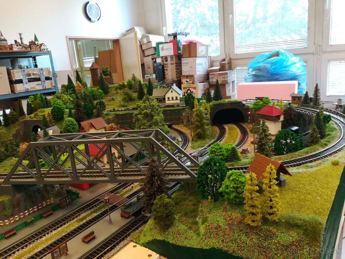 Kolejiště H0 220 x 120(150) cm - 17