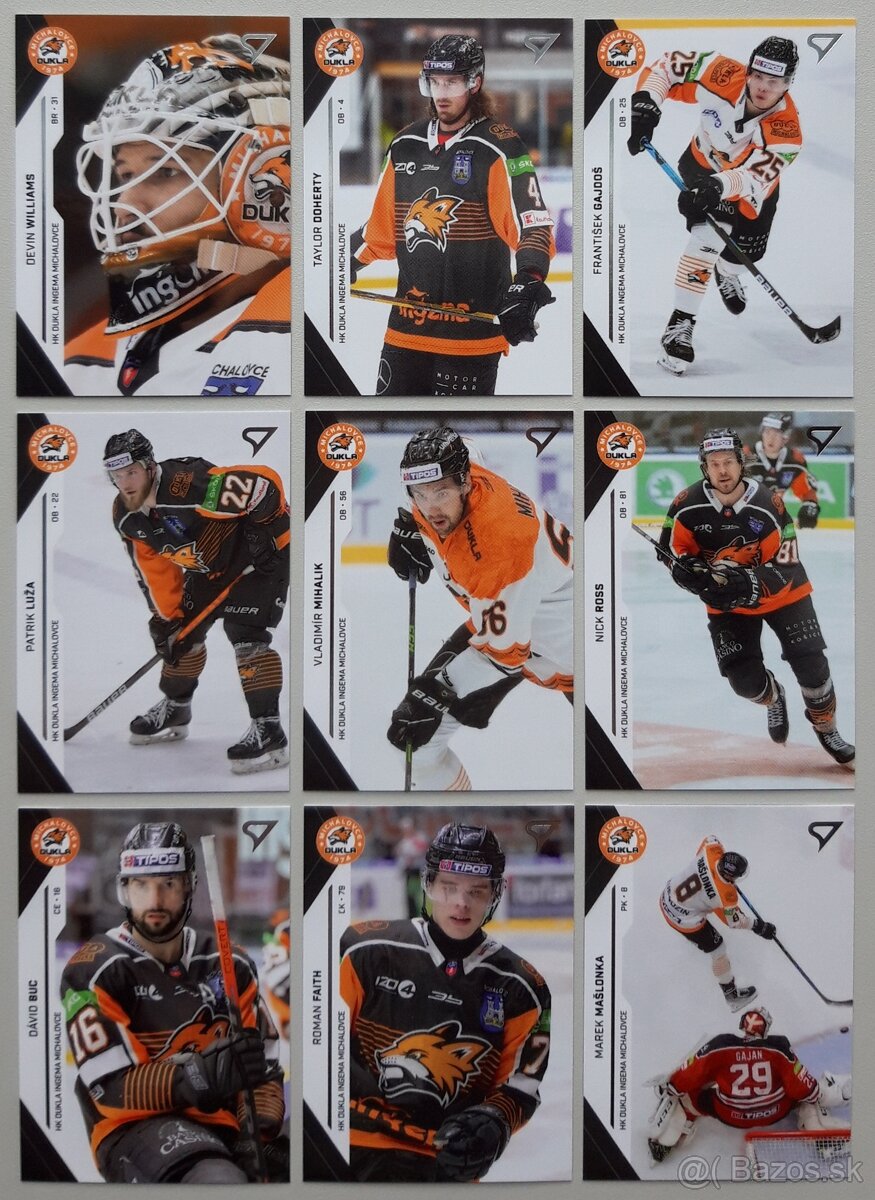 Hokejové kartičky TIPOS EXTRALIGA 25/26 HK DUKLA MICHALOVCE - 17