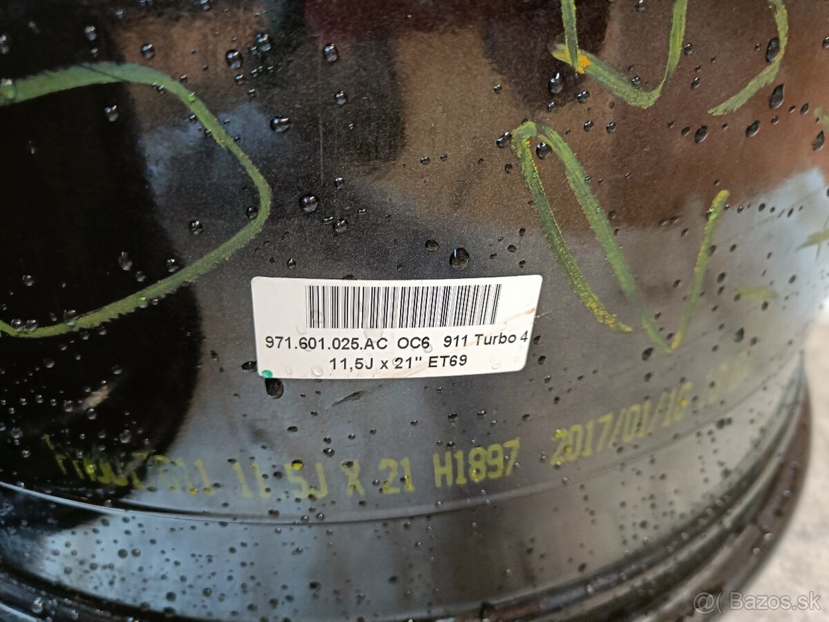 Disky Porsche Panamera, R21, 9,5/11,5J Panamera Turbo 971 - 17