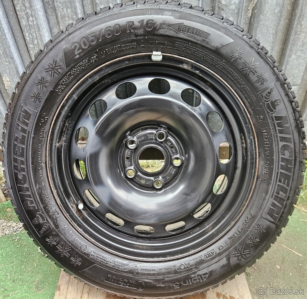 Originálna zimná sada VW - 5x112 r16 + 205/60 r16 92H - 17