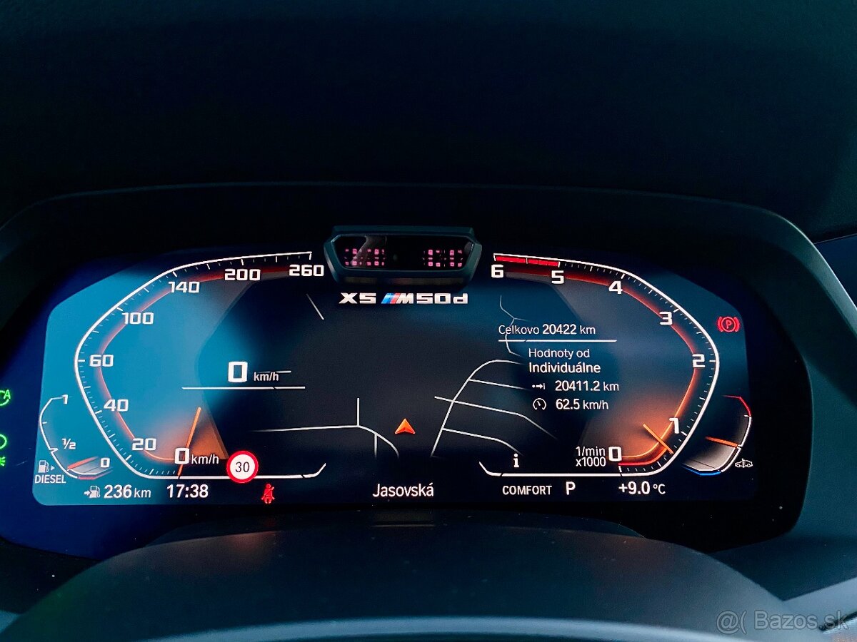 BMW X5 M50d | xDrive | diesel | 294kw | panoráma - 17