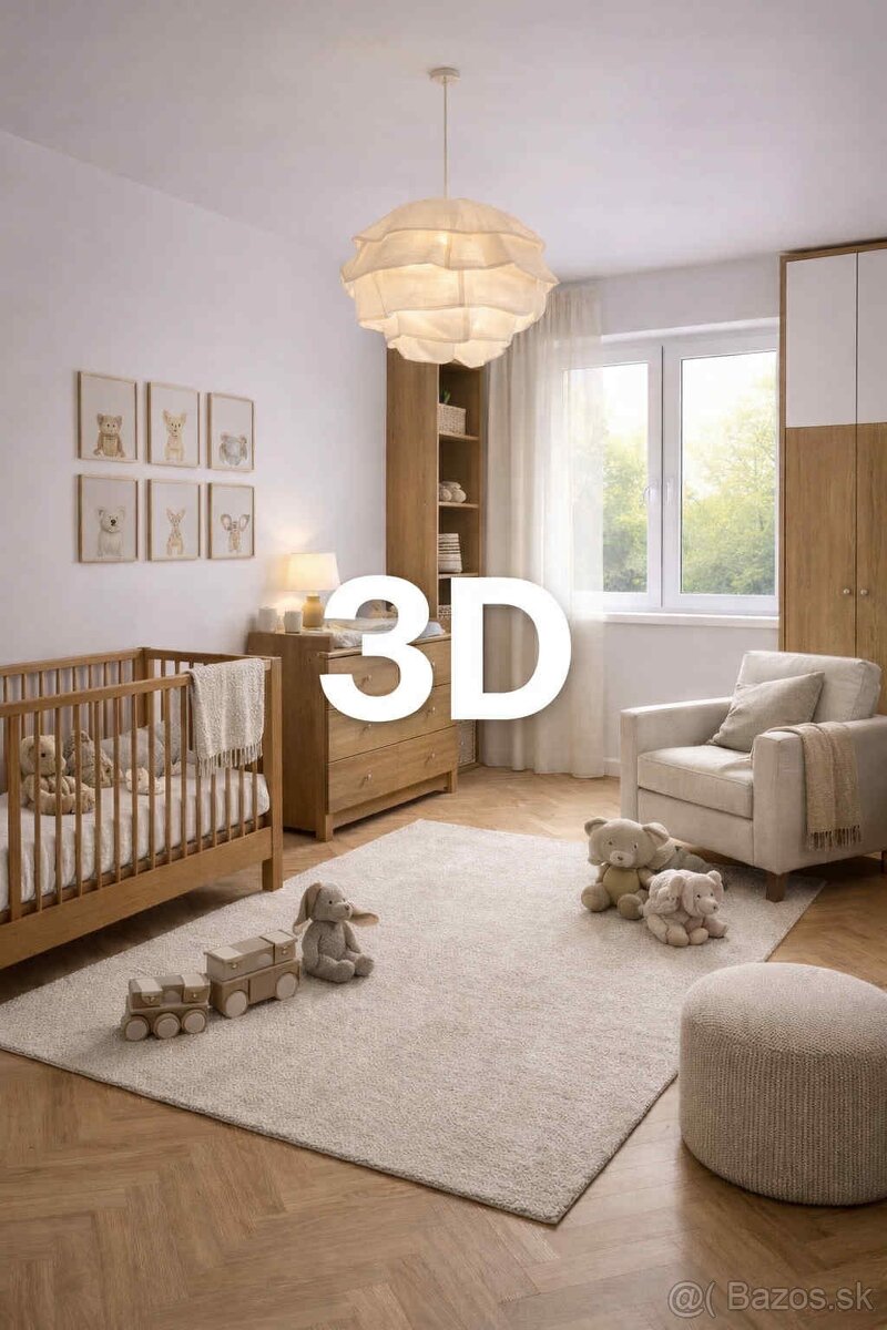 Na predaj 3 izbový byt s loggiou v mesta Stará Turá - 17