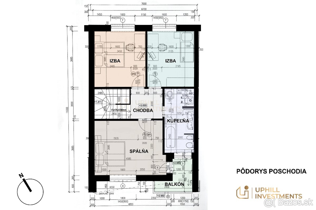 5i dom v radovej zástavbe, Lipová Bernolákovo. Znížená cena - 17
