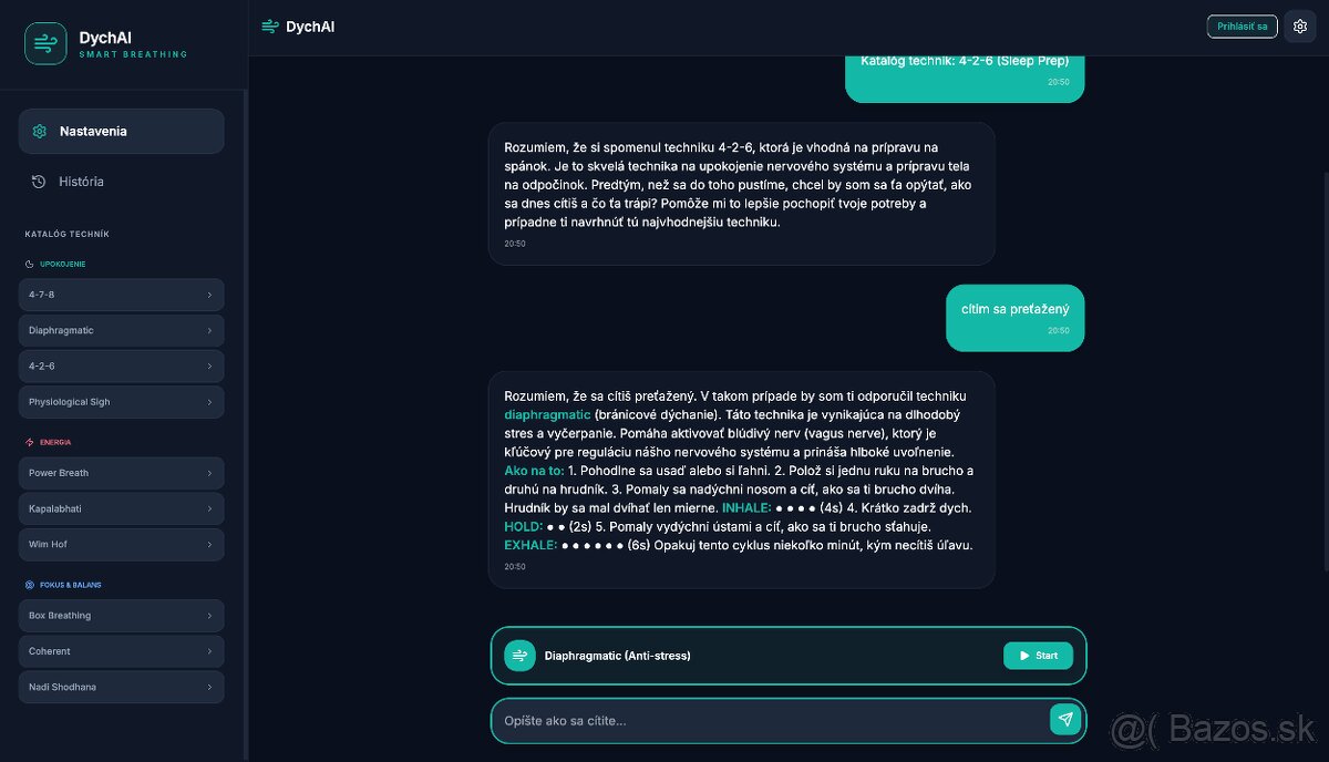 Predám inovatívny AI HealthTech projekt – dychAI - 17