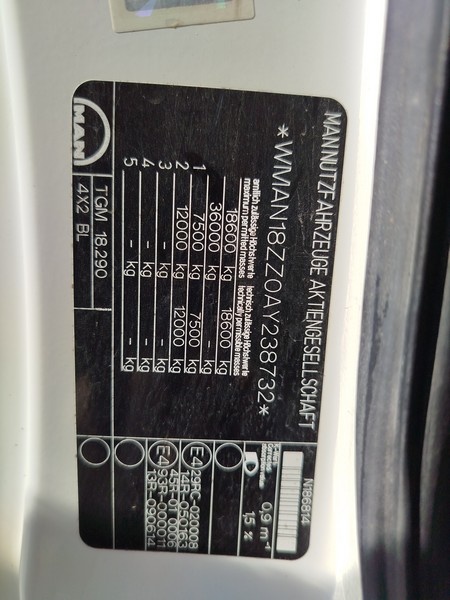 MAN TGM 18.290 s hydraulickou rukou - 17