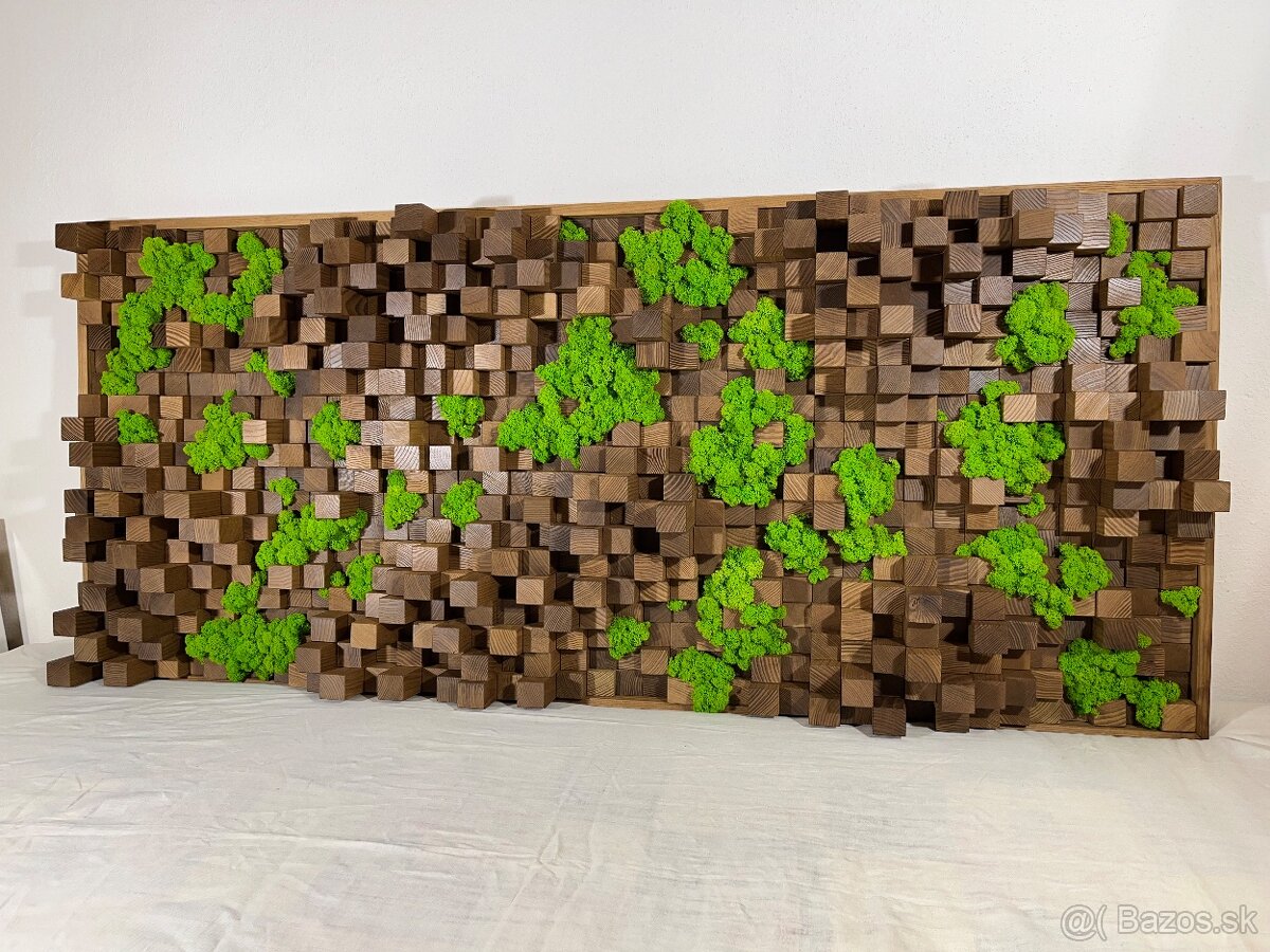 Machové obrazy - akustické difúzory - 17