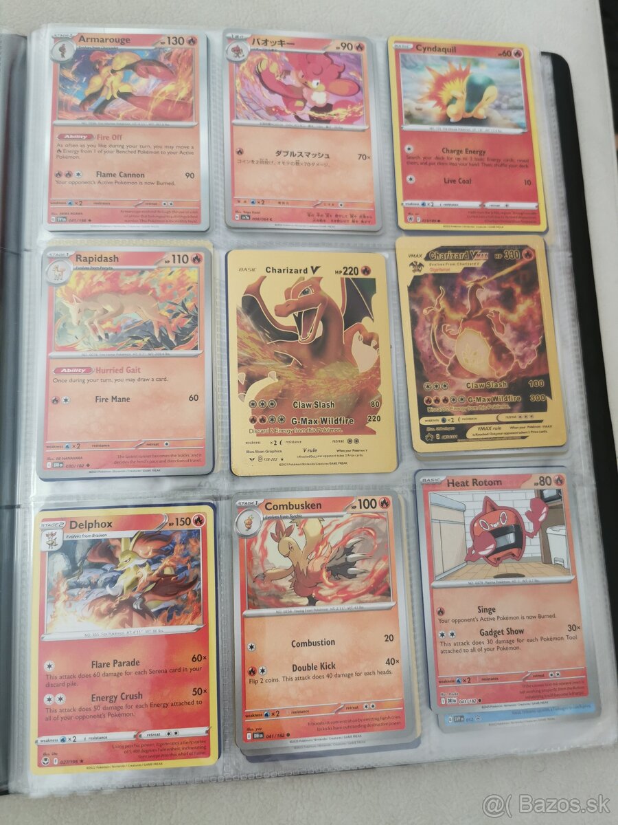 Krásny Pokémon album A4 plný kariet +darček - 17