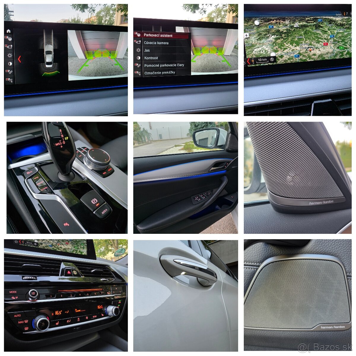 BMW 520d 1.Majiteľ A/T Harman/KARDON KAMERA FULL LED 190PS - 17