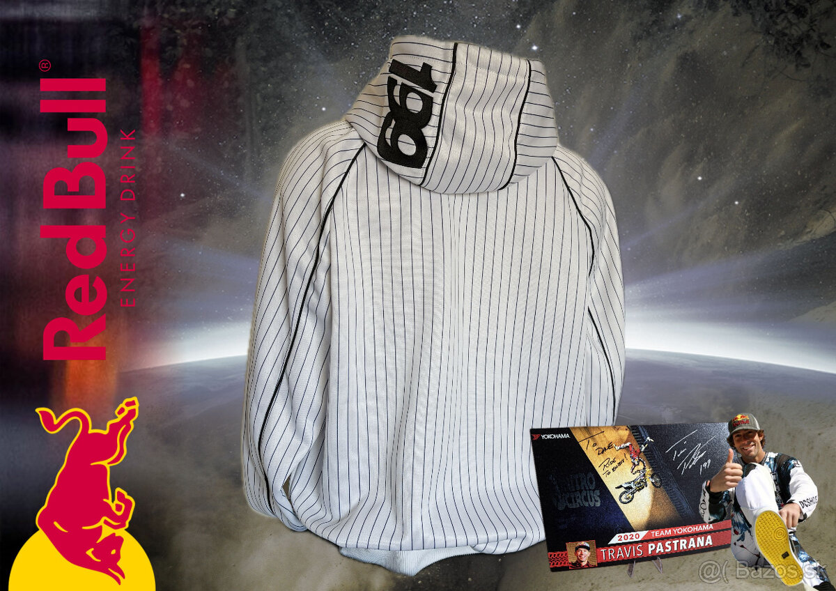 RED BULL HELMA + OKULIARE KINI + MIKINA + KARTA - 17