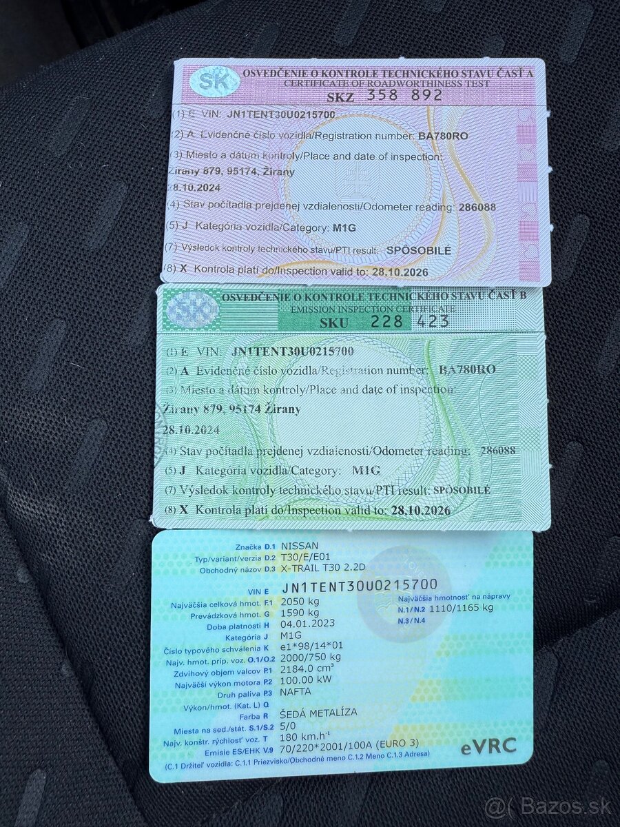 NISSAN XTRAIL T30 4x4, r.v.2005 - 17