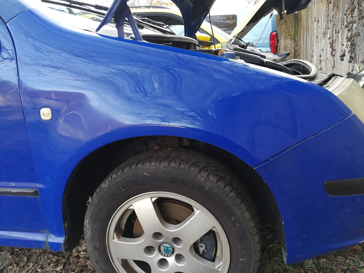 Fabia 1 kombi na diely, bez korózie, modrá - 17