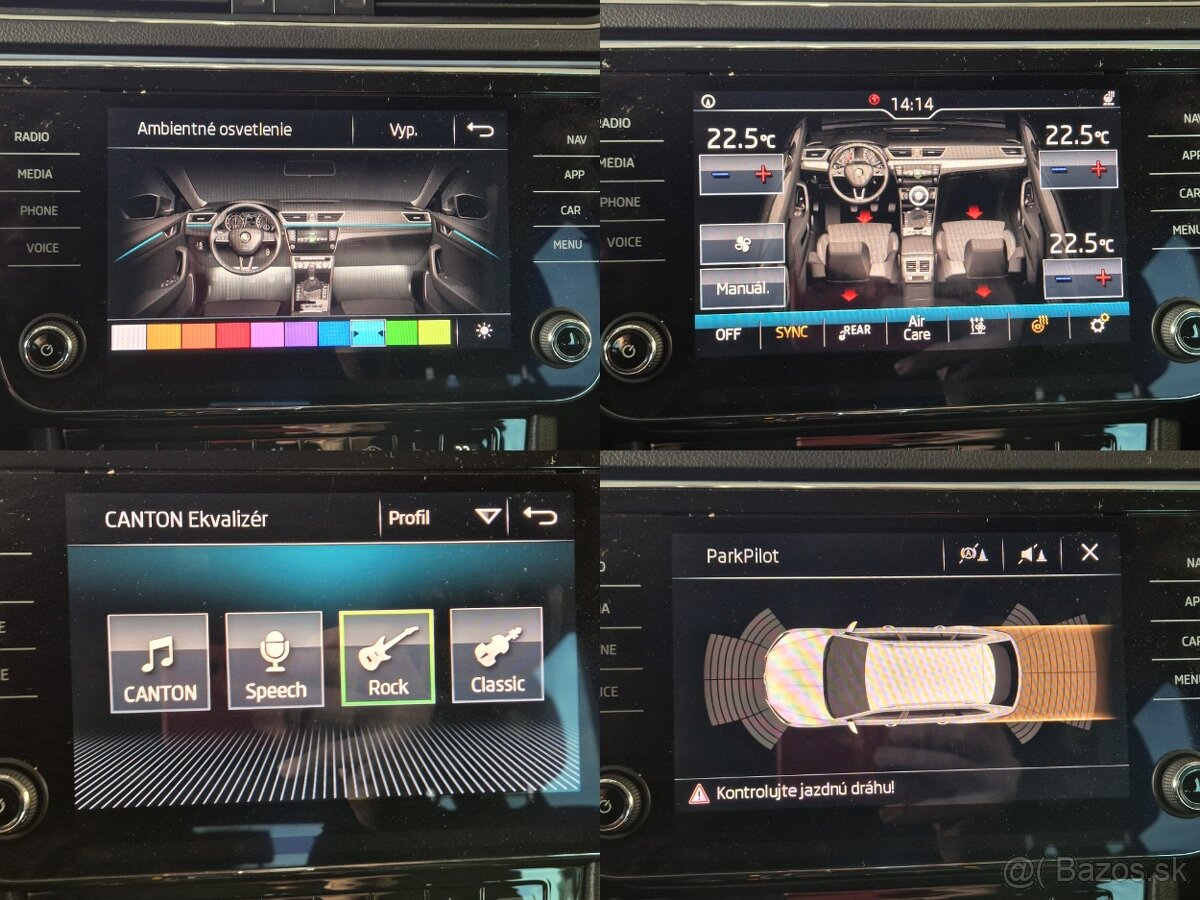 Škoda Superb STYLE 2019 webasto led canton ambi - 17